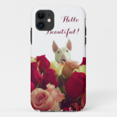 Romantic Bull Terrier Case-Mate iPhone Case (Achterkant)