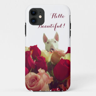 Romantic Bull Terrier Case-Mate iPhone Case