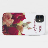 Romantic Bull Terrier Case-Mate iPhone Case (Achterkant (horizontaal))