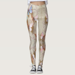 Romantic Butterfly Leggings