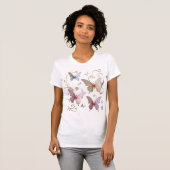 Romantic Butterfly T-shirt (Voorkant volledig)