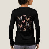 Romantic Butterfly Tri-Blend Shirt (Achterkant)