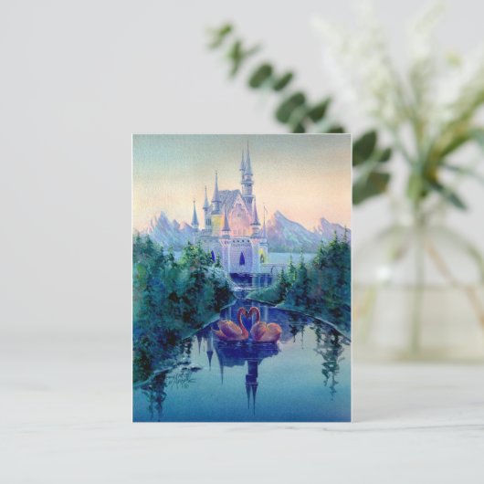 ROMANTIC CASTLE by SHARON SHARPE Briefkaart (Staand voorkant)