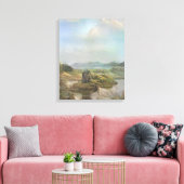 Romantic Castle Stalker Canvas Afdruk (Insitu (Woonkamer))