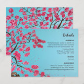 Romantic Cherry Blossom - Kaart van de Enclosure (Voorkant / Achterkant)