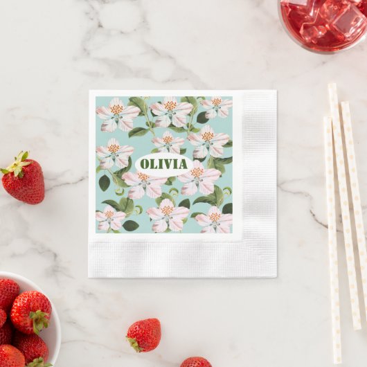 Romantic cherry blossom  servet (Insitu)