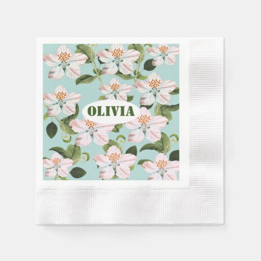 Romantic cherry blossom  servet (Voorkant)