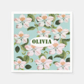 Romantic cherry blossom  servet (Voorkant)