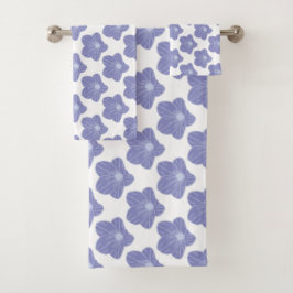 Romantic Chic Floral Pattern Bath Towel set Bad Handdoek