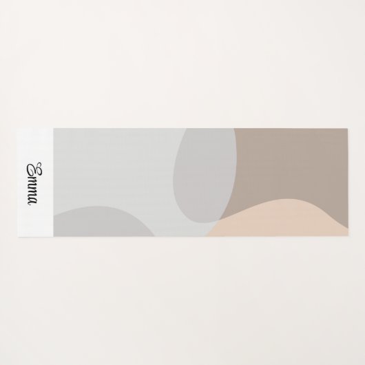 Romantic chic luxe red lips yogamat (Achterkant (horizontaal))