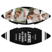 Romantic "Choose You in Every Draft" Photo American Football (Panelen)