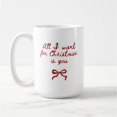 Romantic Christmas Mug Gift for Her or Girlfriend Koffiemok (Links)