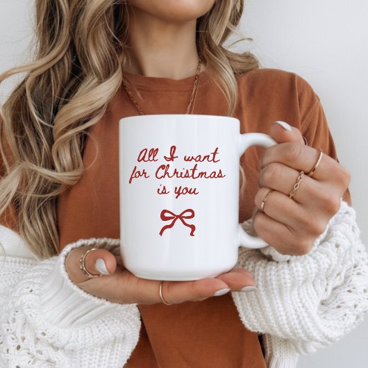 Romantic Christmas Mug Gift for Her or Girlfriend Koffiemok