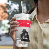 Romantic Citaat en Foto | Valentijnse cadeaus Acryl Drinkbeker