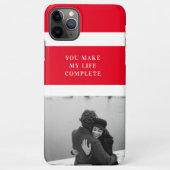 Romantic Citaat en Foto | Valentijnse cadeaus iPhone Hoesje (Achterkant)