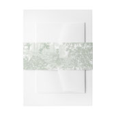 Romantic Classic Sage Green Landscape Toile Uitnodigingen Wikkel (Voorkant Voorbeeld)