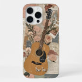 Romantic Classical Guitar Player Gift iPhone Hoesje (Achterkant)