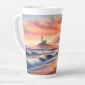 Romantic Coastal Sunset Lighthouse Walk Latte Mok (Linkerhoek)