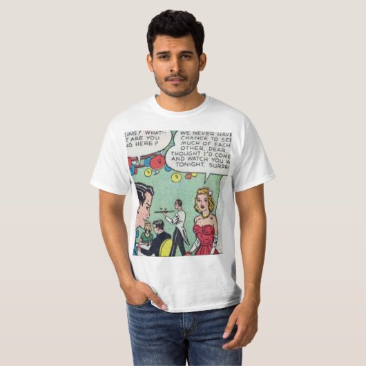 Romantic Comic 50 T-shirt (Voorkant volledig)