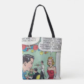 Romantic Comic 50 Tote Bag (Achterkant)
