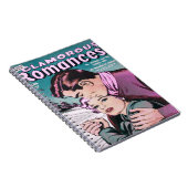 Romantic Comic Book Hoesje Notitieboek (Rechterzijde)