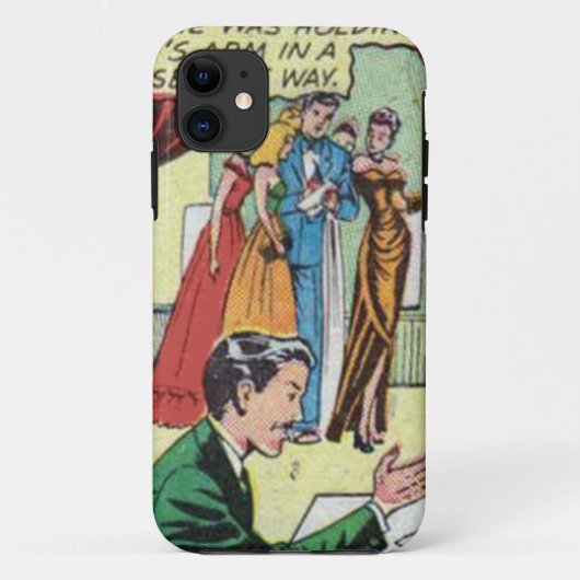 Romantic Comic uit 1950 | Beste  stripverhaal Case-Mate iPhone Case (Achterkant)