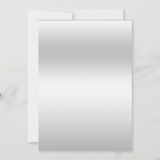 Romantic Coral Bow & Silver Glitter Wedding Kaart (Achterkant)