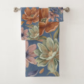 Romantic Cottage Flowers Bad Handdoek (Insitu)