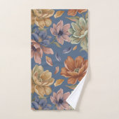 Romantic Cottage Flowers Bad Handdoek (Handdoek)