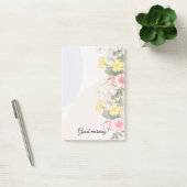 Romantic cottage flowers wallpaper post-it® notes (Kantoor)