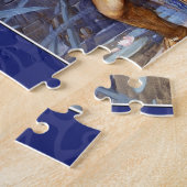 -Romantic Couple Anthony en Cleopatra Kiss Legpuzzel (Zijkant)