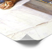 -Romantic Couple Anthony en Cleopatra Kiss Poster (Hoek)