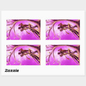 Romantic Couple Dance the Tango Rechthoekige Sticker (Vel)