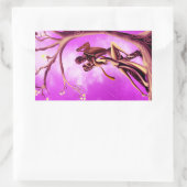 Romantic Couple Dance the Tango Rechthoekige Sticker (Tas)