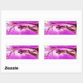 Romantic Couple Dance the Tango Rechthoekige Sticker