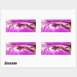 Romantic Couple Dance the Tango Rechthoekige Sticker