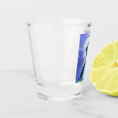 Romantic Couple Dance the Tango Shot Glas (Links)