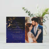 Romantic Couple Foto Kaart (Staand voorkant)