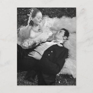 Romantic Couple Frans Briefkaart