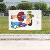 Romantic Couple Love Banner - Ik hou van je (Insitu)