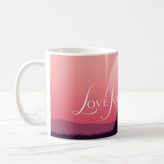 Romantic Couple Mug | “Love You Forever” Koffiemok (Links)