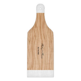 Romantic Couple Name Engraved Cutting Board Snijplank
