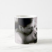 Romantic Couple  Retro Foto Elegant Love Mok (Center)