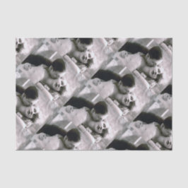 Romantic Couple  Retro Foto Elegant Love Tissuepapier