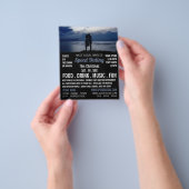 Romantic Couple, Speed Dating Event Adverteren Flyer (Hand)