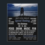 Romantic Couple, Speed Dating Event Adverteren Flyer<br><div class="desc">Romantic Couple,  Speed Dating Event Adverteren Flyer door de Visitekaartje winkel.</div>