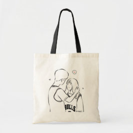 Romantic Couple Tote Bag – Cute Love Gift for Her