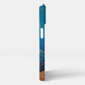 Romantic Couple Under Moonlight Aesthetic iPhone C iPhone Hoesje (Rechterkant)