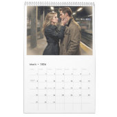 Romantic Couples Calendar 2026 02B Kalender (Mar 2026)