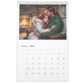 Romantic Couples Calendar 2026 02B Kalender (Jan 2026)